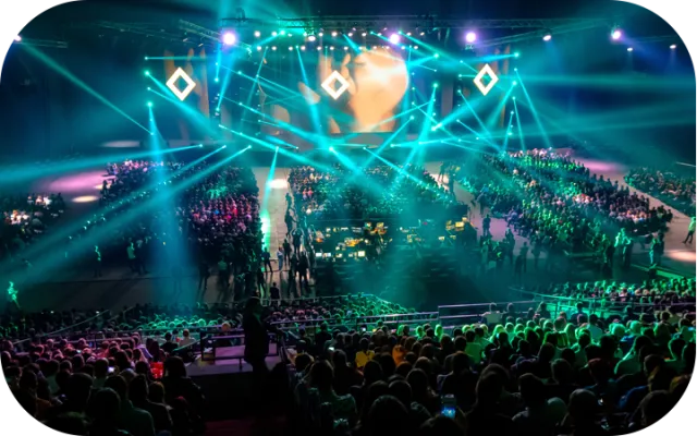 Corporate event creative solutions